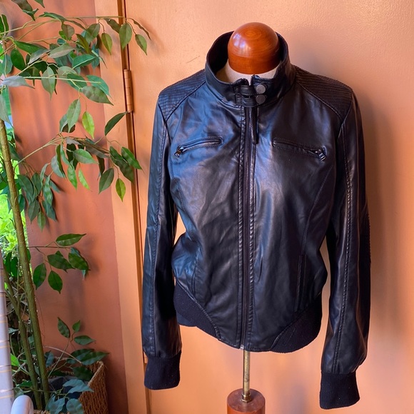 Miss Posh Juniors Bomber Biker Jacket - Picture 3 of 6